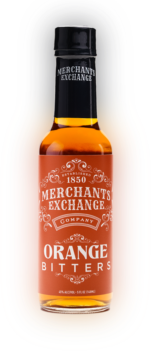 Merchants Exchange Orange Bitters Bottle