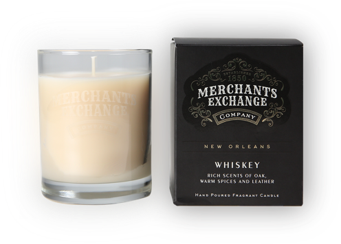 Merchants Exchange Whiskey Scented Candle
