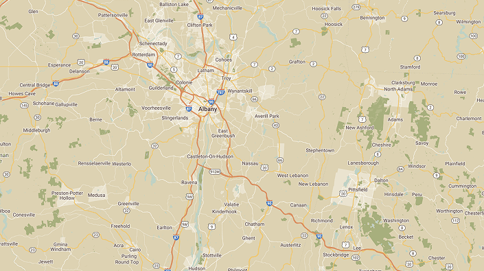 Map of Buffalo Trace Distillery