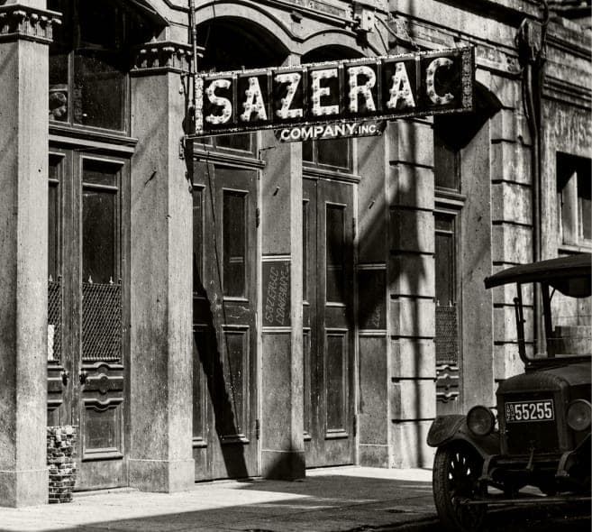 The historic Sazerac Company building in New Orleans