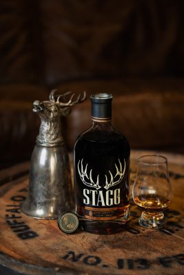 Download Stagg Jr on barrel head with a pour and trinket
