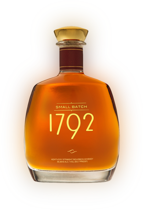 A 750ml bottle of Small Batch 1792 Bourbon Whiskey brand page