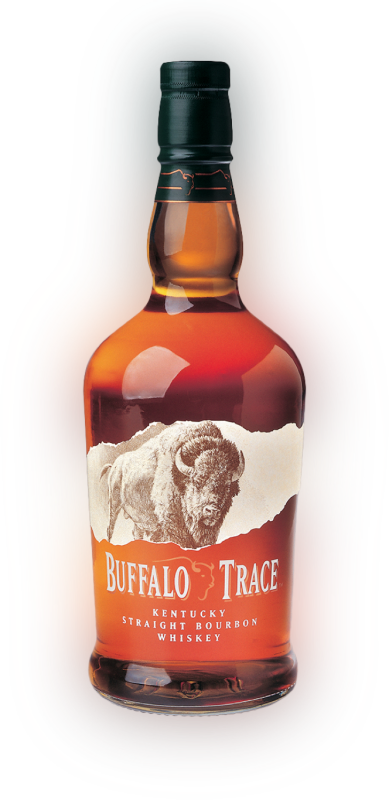 A 750ml bottle of Buffalo Trace Kentucky Straight Bourbon Whiskey