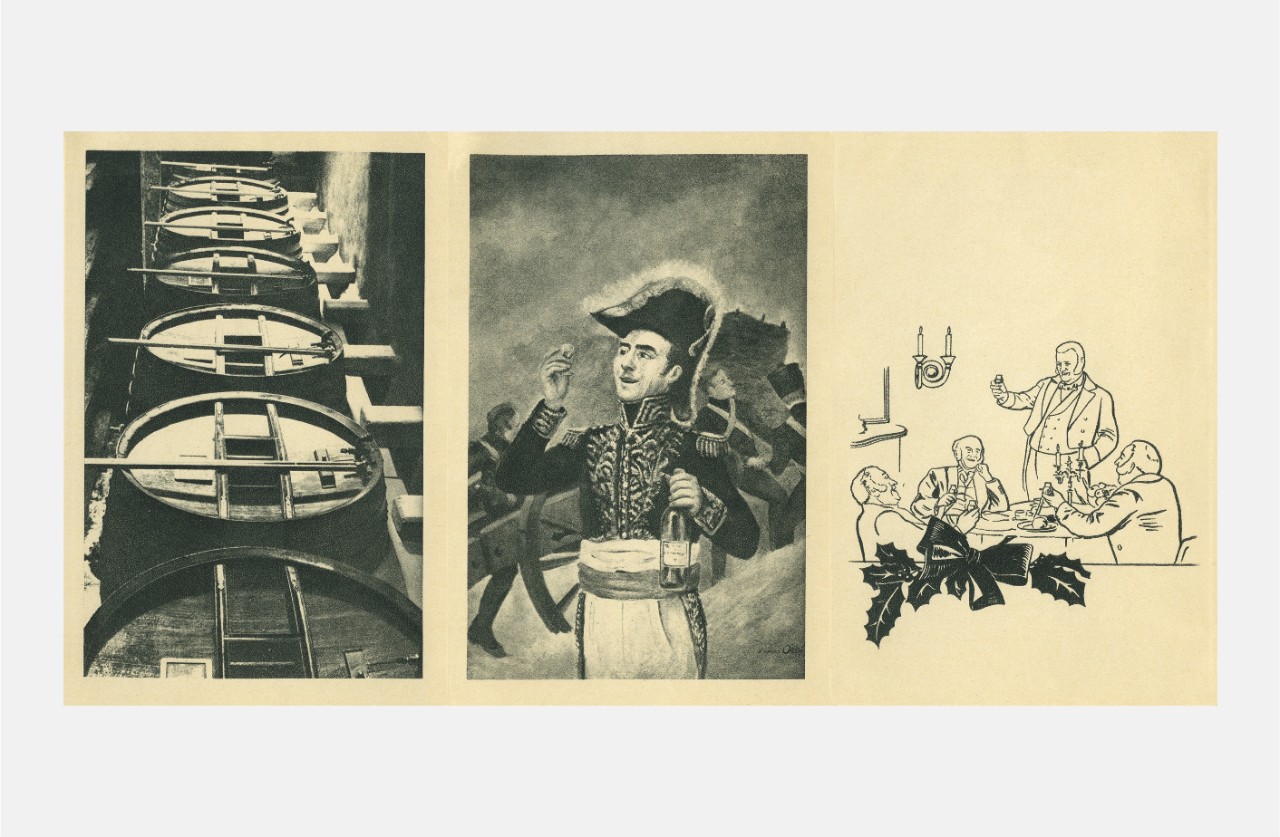 Three vintage cartoon images