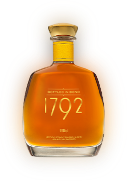 1792 Bottled In Bond Bottle with shadow brand page