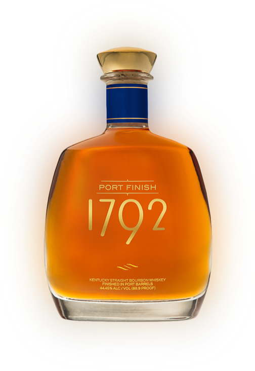 1792 Port Finish bottle with transparent background