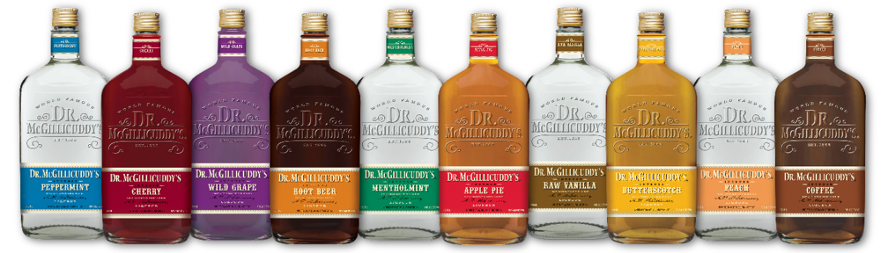 Dr. McGillicuddy's Bottle Lineup