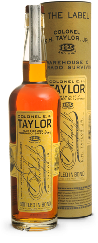 E.H. Taylor, Jr. Warehouse C Tornado Surviving bottle
