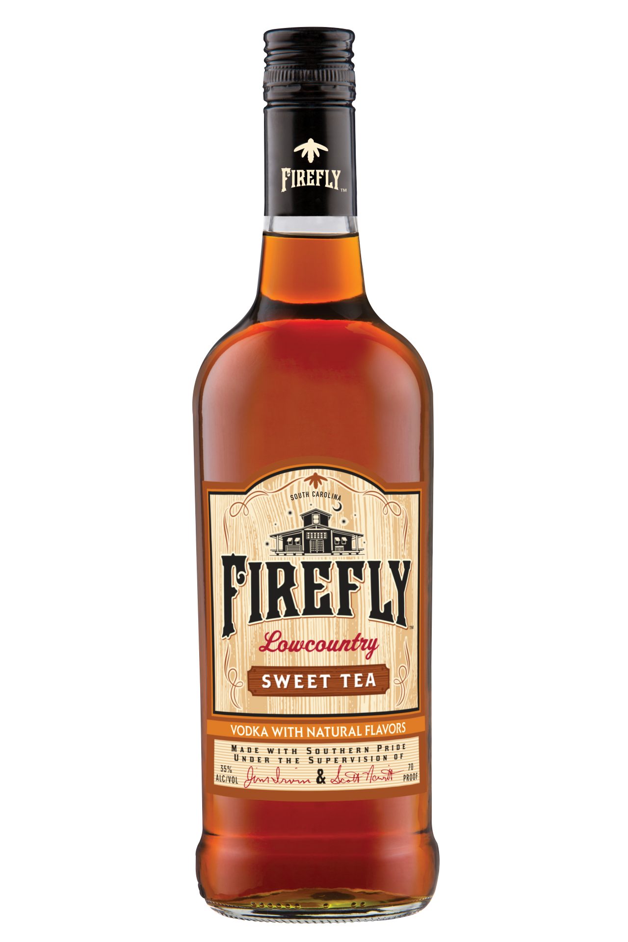 FireFly Sweet Tea Vodka Bottle