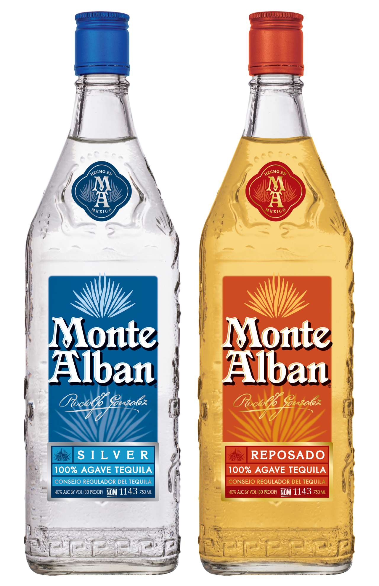 Monte Alban Silver and Reposado Tequilas