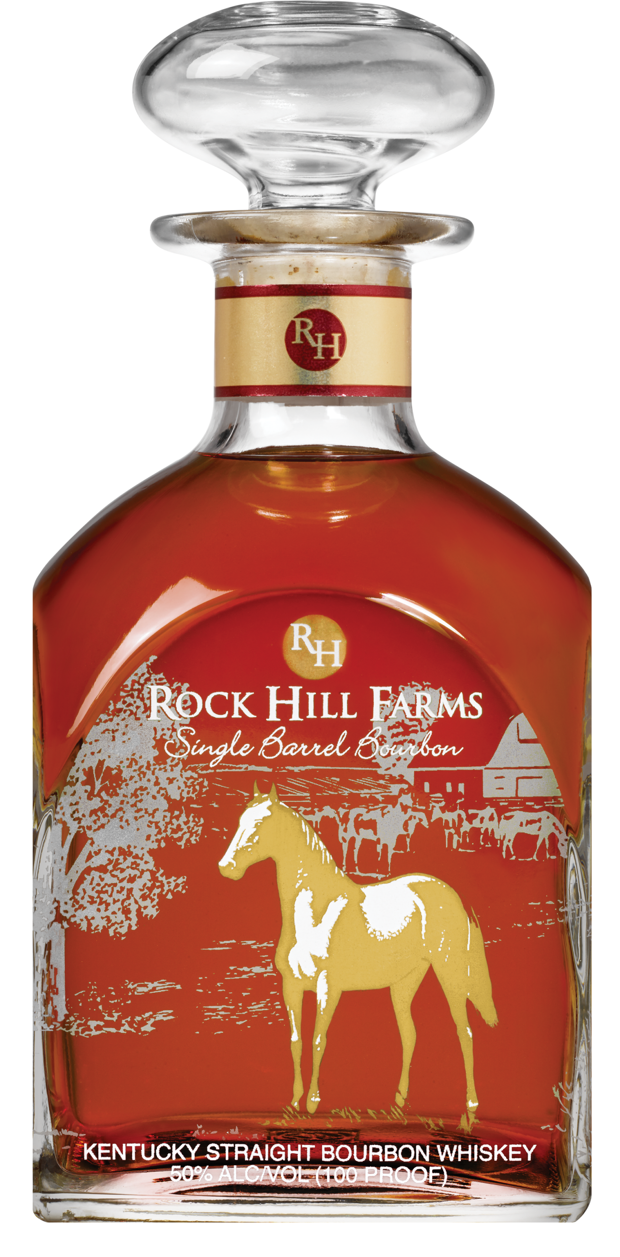 Rock Hill Farms Single Barrel Bourbon Bottle