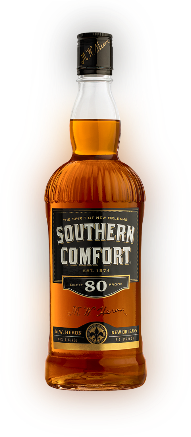 80 Proof Black Label Southern Comfort 1 liter bottle