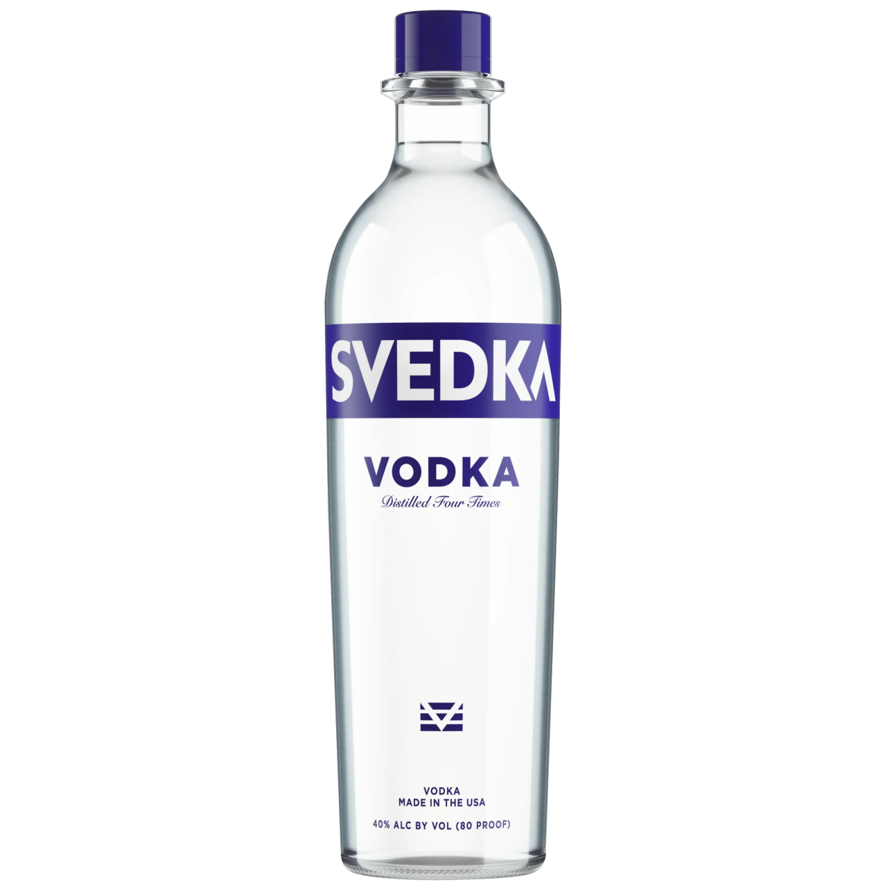 A bottle of Svedka Vodka