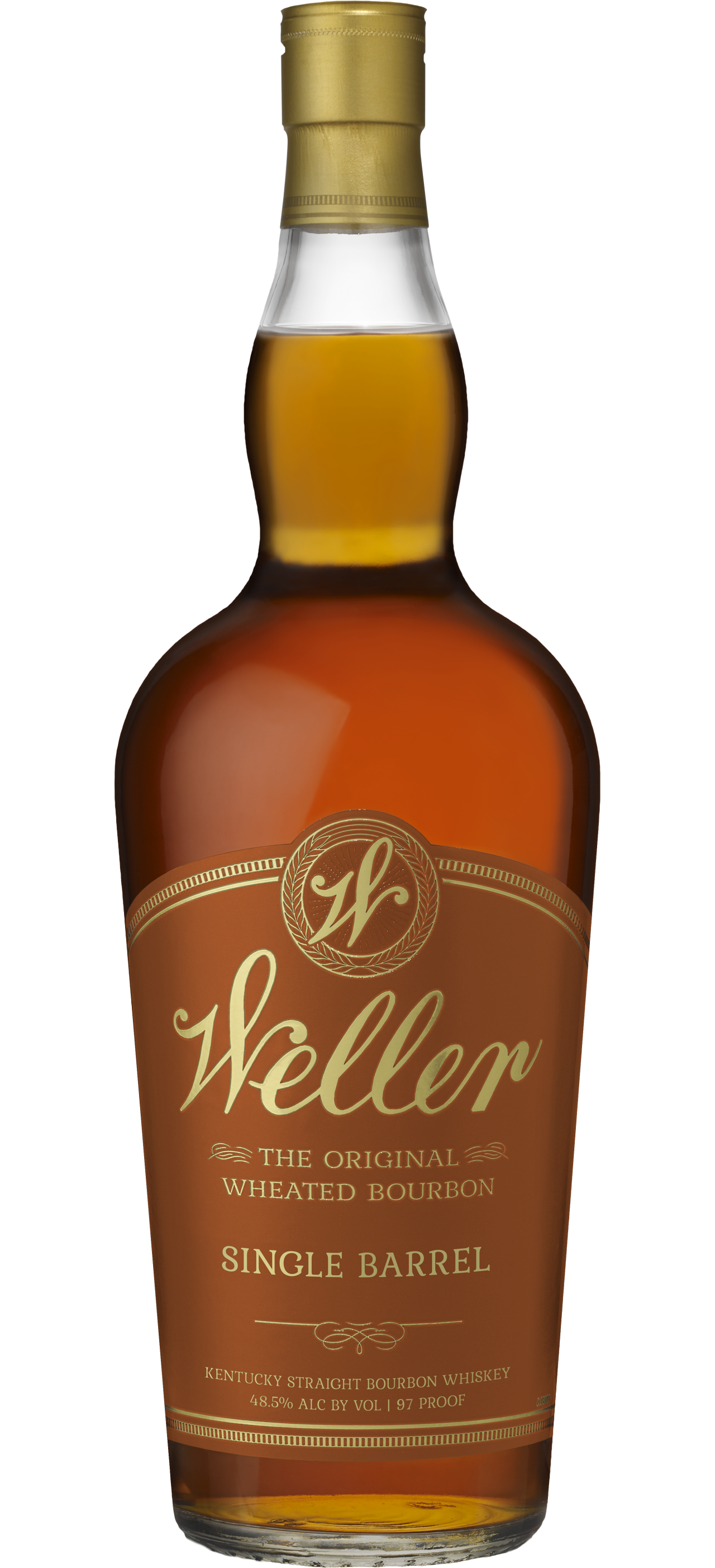 Weller Single Barrel Bottle Shot