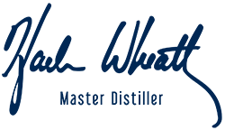 Harlen Wheatley, Master Distiller signature