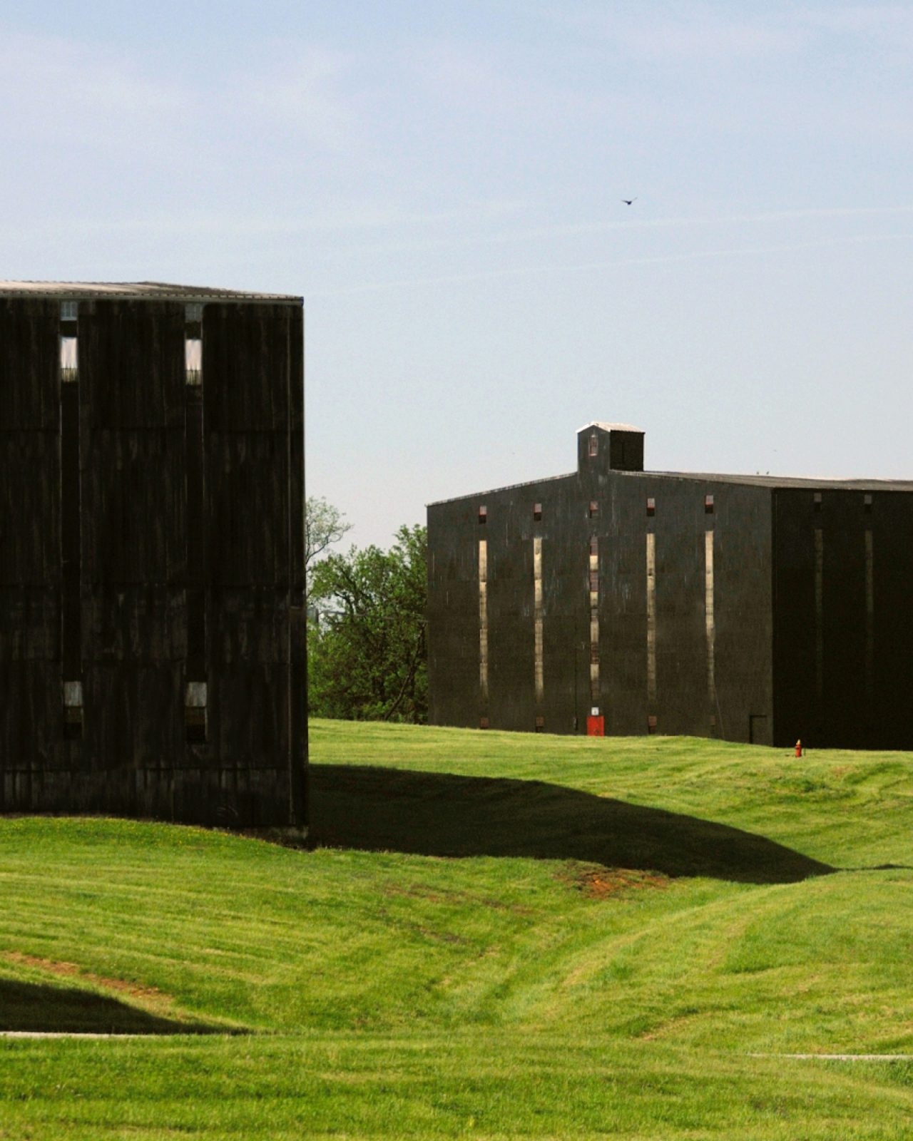 Two warehouses on property of Barton 1792 Distillery